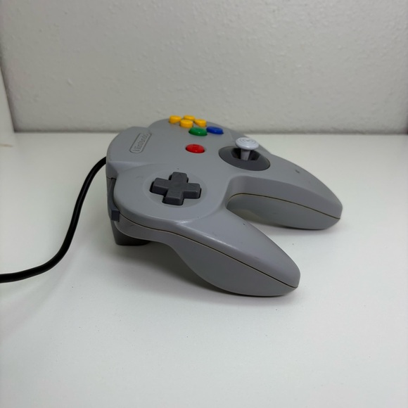 Nintendo N64 Gray Controller Tight Stick OEM Authentic - Picture 5 of 9